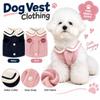 Breathable Dog Clothing Soft Cotton Puppy Outfit New Pet Clothes  Small Dogs