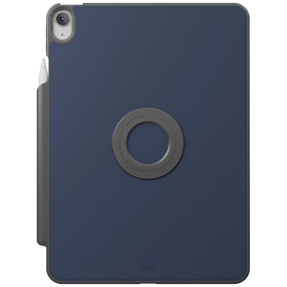 Etui UNIQ Rovus Snapmount Magnetic 360 Rotating Detachable Do iPad 11" 2025 / iPad 10.9" 2022 (10 Gen.) - Granatowe