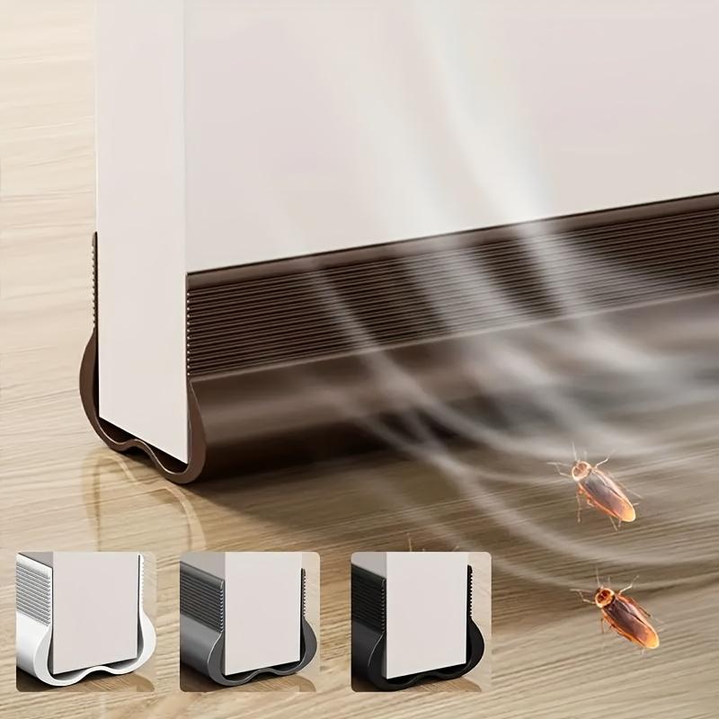 Door Bottom Seal Sealing Strip With Tight Seal, Blocks Drafts & Bugs, Minimizes Door Friction For Effortless Opening