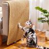 Texture Cats Scratching Pad for Indoor Cats Wall Mounted Sisal Pad Furniture Couch Bed Protect Natural Scrather Mats