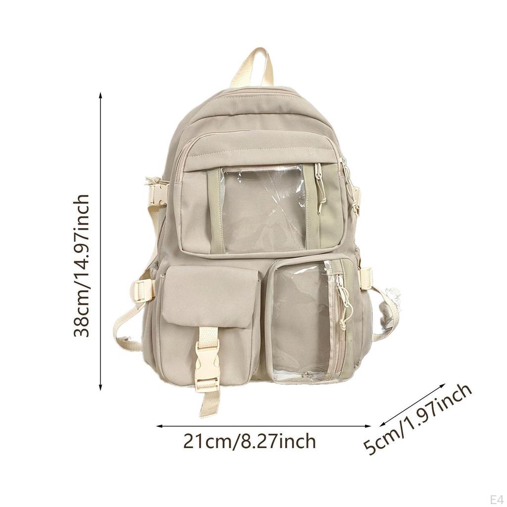Backpack for Girls Fashion Cute Multiple Pockets Rucksack Casual Daypack