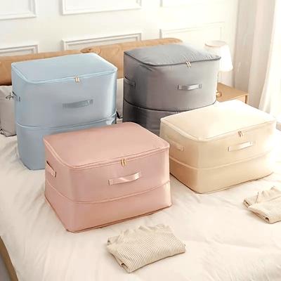 1pc Multifunctional Compressed Dust-proof Storage Bag, Large Capacity Clothing and Quilt Mobile Bag, Portable and Space Saving Self Compressing