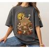 Retro Christmas Nightmare Character Group Tshirt Four Seasons Unisex Pure Cotton Casual Fashion Tshirt