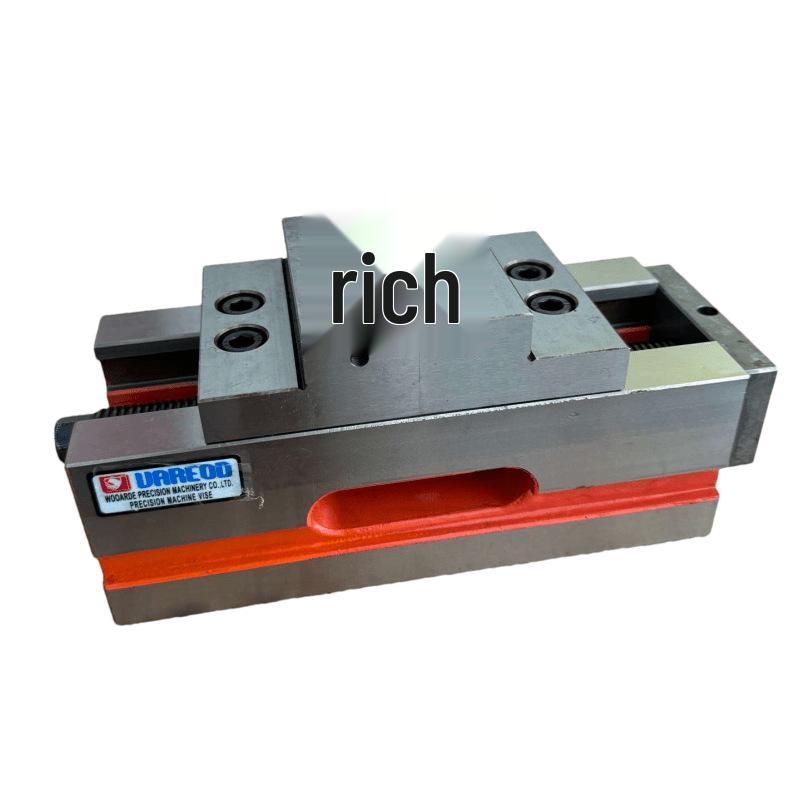 Eagle Brand High-Precision 4/5-Axis CNC Self-Centering 6-Inch Vise with Concentric Flat Jaw