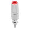 10pcs 4mm Banana Binding Post Socket M5 Copper Nickel Plated Female for Electronic Equipment