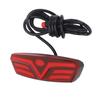 Electric Bike Brake Rear Light High Brightness Energy Saving LED Bicycle Brake Warning Lamp 48V