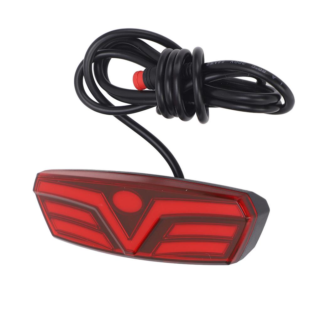Electric Bike Brake Rear Light High Brightness Energy Saving LED Bicycle Brake Warning Lamp 48V