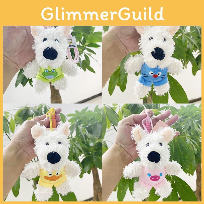 Animal Plush Charming Keychain Collection Featuring Cute Dogs Cats Frogs And Bears
