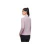 Anta Champion All-Weather Series Casual Sports Warm Stand-Up Collar Knitted Sweater Women Sweater Cloud-Sea-Purple 162510405-4
