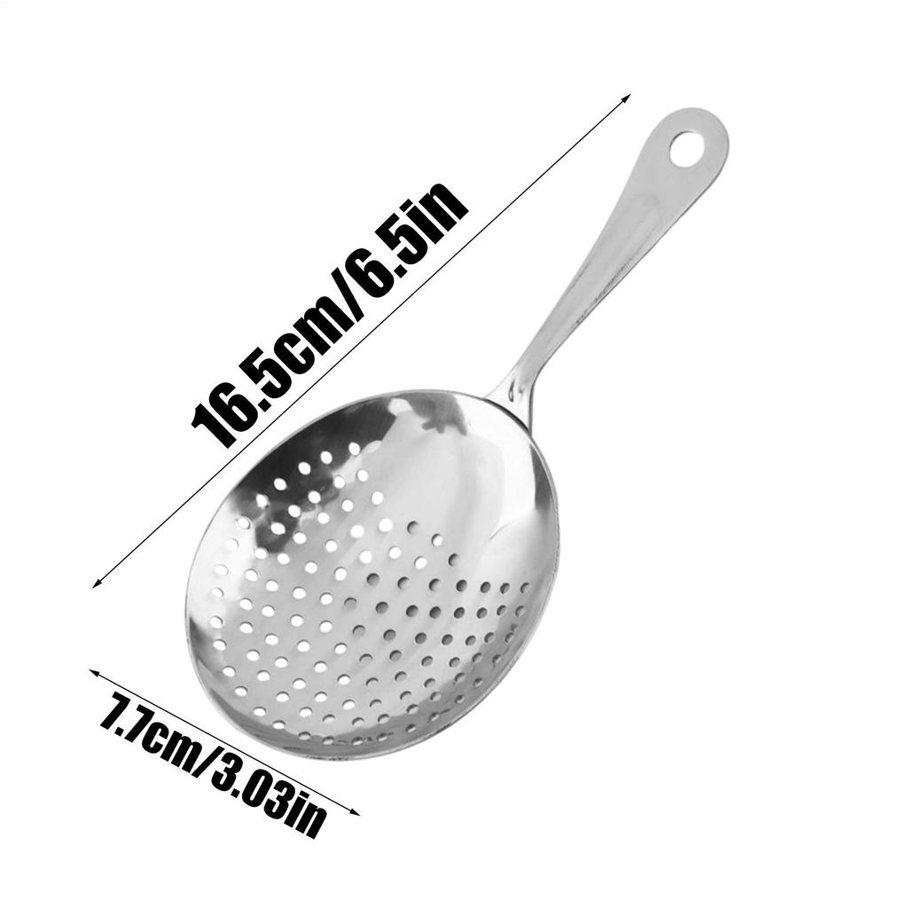Strainer For Bartending Stainless Steel Spoon Professional Drink Sieve For Home Making Beverage Preparation Shaker Mixing Glass
