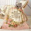 Mom's Heart And Love Blanket Suitable for Sofas,travel, Living Rooms Also a Good Gift for Friends and Family Suitable for All Seasons.