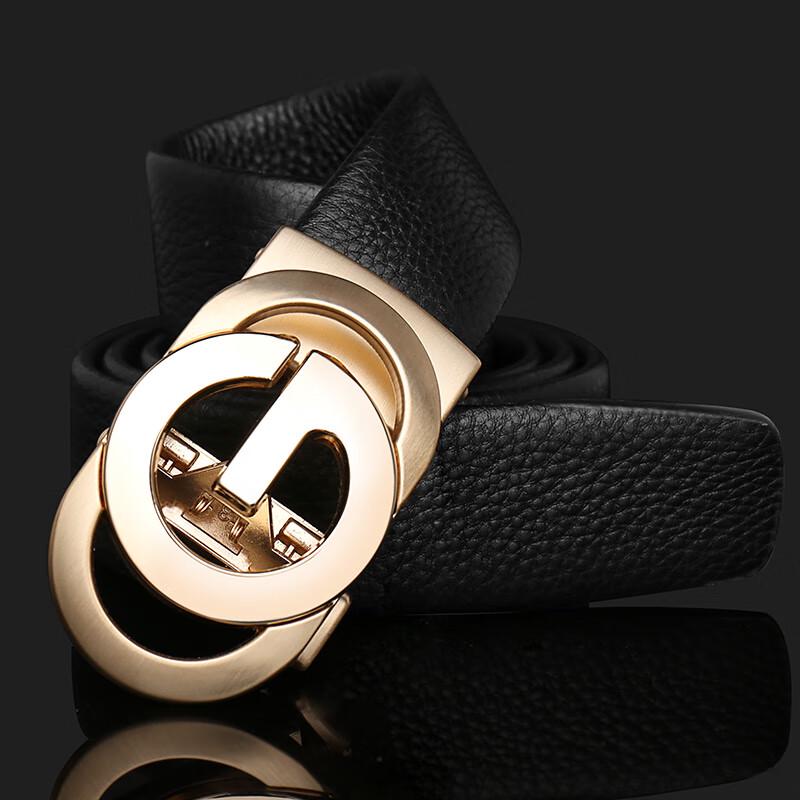 Ceinture Automatique en Cuir Véritable pour Homme COW