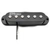Wilkinson M Serisi Alnico 5 Stratocaster Sap Siyah Yüksek Çıkışlı Manyetik,