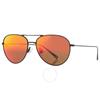 Maui Jim Walaka Hawaii Lava Pilot Unisex Sunglasses Rm885 02 57