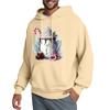 Men's Hooded Sweatshirt, Contrasting Color Sweatshirt, Sports   Casual Jacket