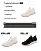 Old Beijing Women's Flat Soft Sole Casual Mesh Dance Sneakers
