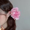 Peony Flower Hair Clip Side Atmosphere Resort Seaside Head Rose Edge Ducks Bangs