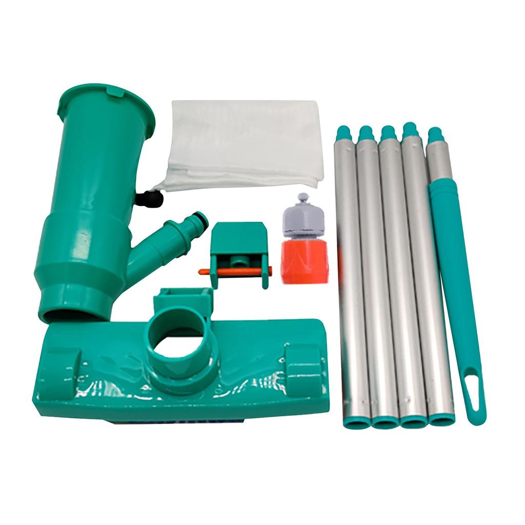 Przenośny odkurzacz do podłogi basenu z prętami do czyszczenia basenów Doskonałe czyszczenie dna basenu Akcesoria do czyszczenia basenów