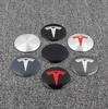 SGD4  4Pcs 56mm Car Wheel Center Hub Caps Emblem Stickers Auto Rim Cover Accessories For Tesla Model 3 S X Y Roadster SpaceX
