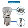 304 Stainless Steel Universal Quick-Connect Pipe Fittings for Spray Gun Equipment