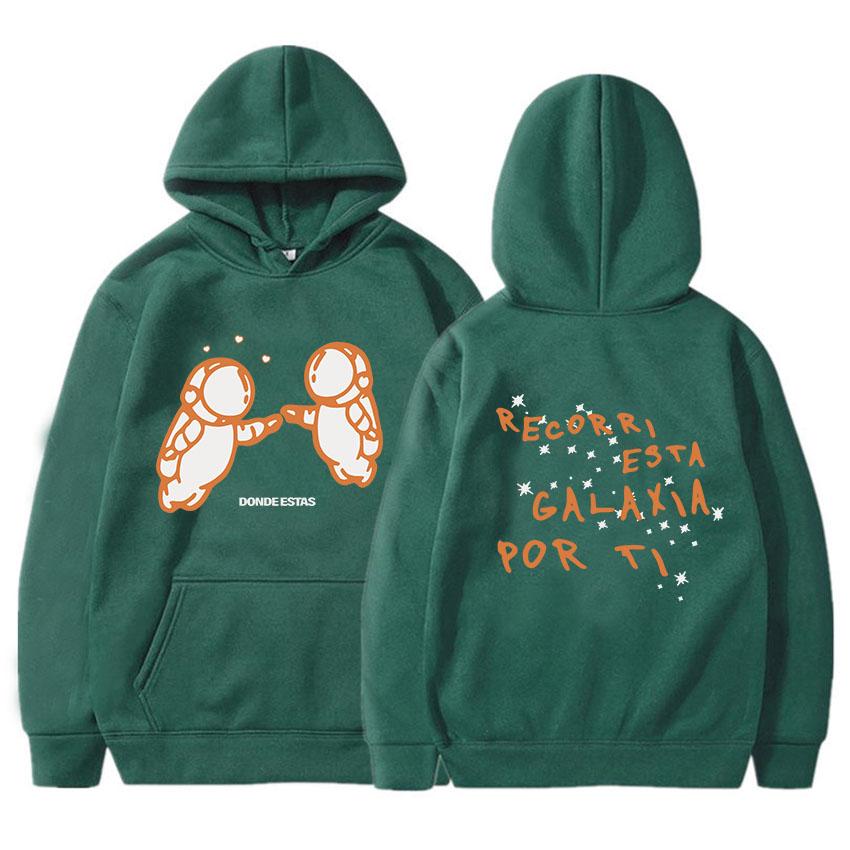 Recorri Esta Galaxia Por Ti Hoodies Ivan Corneio Mirada Tour Sweatshirt Cartoon Funny Graphic Pullover Hooded Women Clothes