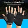 1 Pair Sports Cycling Bike Gloves Padded Half Finger Bicycle Gloves