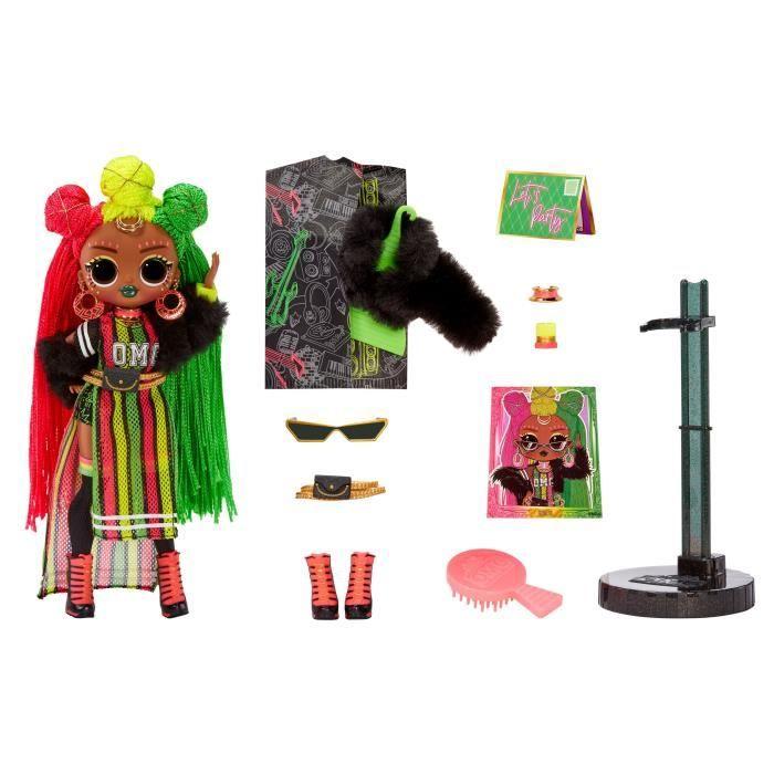 L.O.L. Surprise - OMG Queens - Sways - Poupée Mannequin 25cm et Accessoires