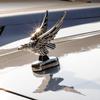 2024 Car Eagle Emblem Ornament Decoration Engine Hood 3D Eagle Emblem Modification Badge Logos Exterior Decor Accessories