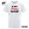 Funny Mai Job Istop Sekeret Shirt Summer Breathable Short Sleeve Mens Humor Hip Hop Casual Top Mens Cotton