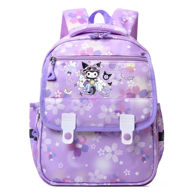 Adorable Cartoon Nylon Backpack For Kids With Lightweight Design And Fun Colors
