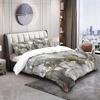 Luxury Gold Foil Marble Duvet Cover Set (1 Duvet Cover & 1/2 Pillowcase) Modern Abstract Bedding Set Bedroom Decor