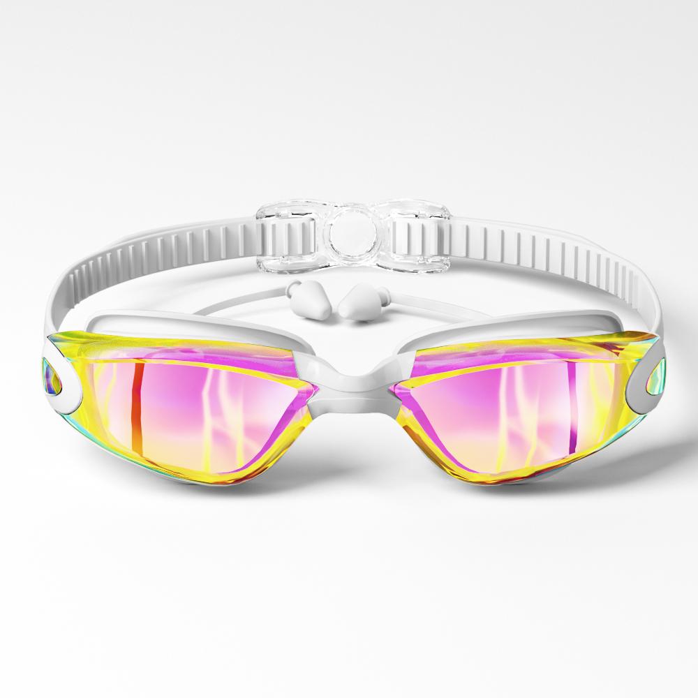 Adult Swimming Goggles: Hd, Waterproof, Anti-Fog, Unisex, Stylish, Professional & Uv-Protective Premium Grade Auto Interior Accessory