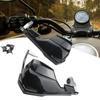 Motorcycle Handguards Handle Protection Shield 1 Pair Aluminum Alloy Shield Motorbike Handguard For ATV Motorbike Motocross