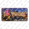 National Tourist City Plaques Metal Plate London Hawaii Venice Retro Metal Tin Signs Wall Decor Garage Car Club Living Room Home