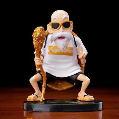 Anime Model Fashion Style Version Master Roshi Kame Sennin PVC Collection Decoration Action Figures Toys Kid Gift