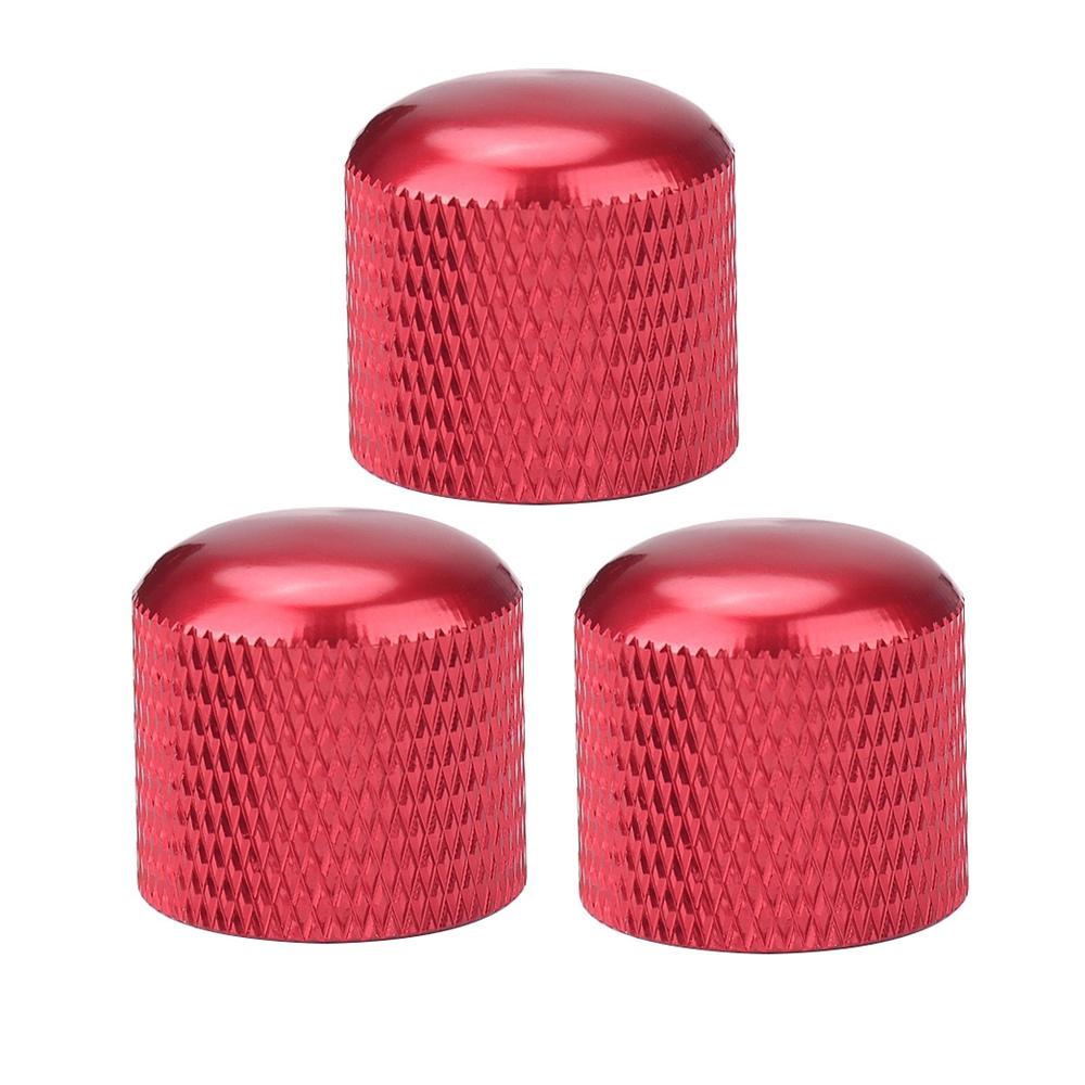 

3pcs/4pcs Metal/Plastic 6mm Dome/Flat top Tone Guitar Volume Tone Knobs Potentiometer Control Knobs For Electric Guitar Bass