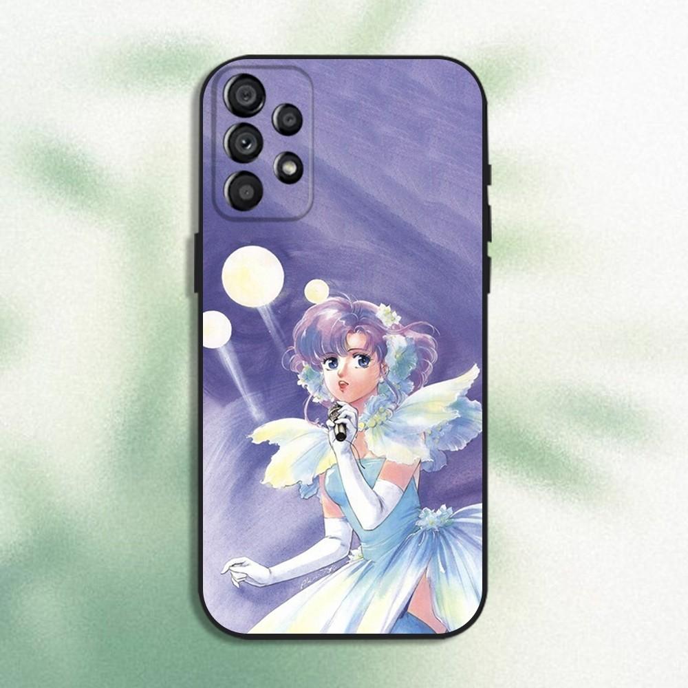 C-Creamy Mami Magic Phone Case For Samsung Galaxy A20,A21s,A22,A31,A32,A52,A53,A72,73,A80 Soft Black Cover