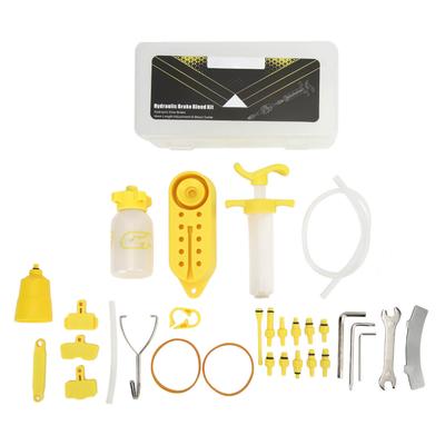 Bike Brake Bleed Kit High Strength Flexible Low Resistance Bike Disc Brake Mineral Oil Bleeding