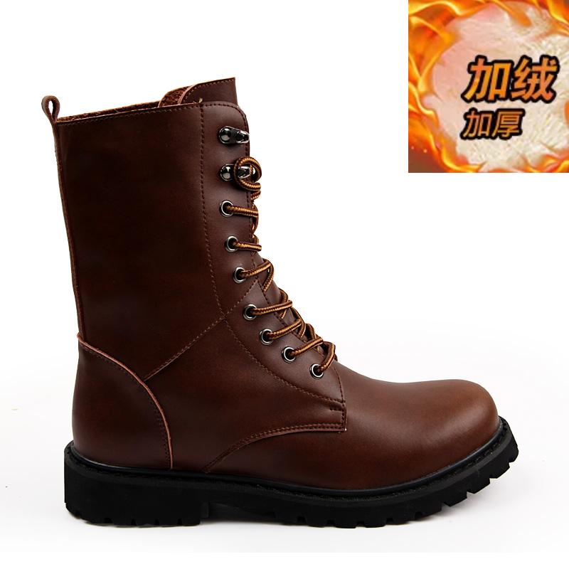 Módní 100% pravá kůže Pánské boty Prodyšné Vysoké boty Venkovní Ležérní Pánské Zimní boty Podzimní Sněhule Pro muže Botas Velké 48