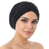 Beading Muslim Hijab Hats Cotton Turban Head Wrap Headwrap Underscarf Hat  Cancer Bandanas