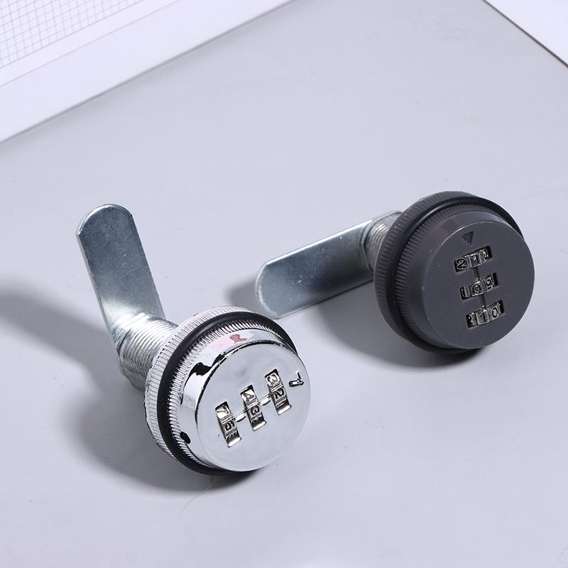 3 Digital Code Combination Cabinet Lock Zinc Alloy Password Locks Security Home Automation Cam Lock For Mailbox Cabinet Door