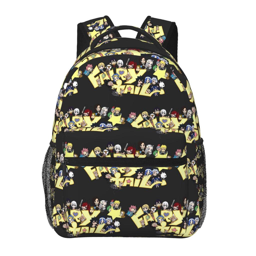 Fairy Tail Anime Gift Student Backpack School Bag Hiking Travel Daypack for Men Women Fashion Bookbag Shoulder Bags