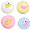 Cartoon Sausage Mouth Stress Ball Bun Squeeze Fidget Big Eyes Steamed Toy Soft Stretchy Decompression Dumpling