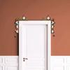 2pcs Modern Door Frame Pendant Wooden Door Sign DIY Christmas Door Corner Frame  Gift