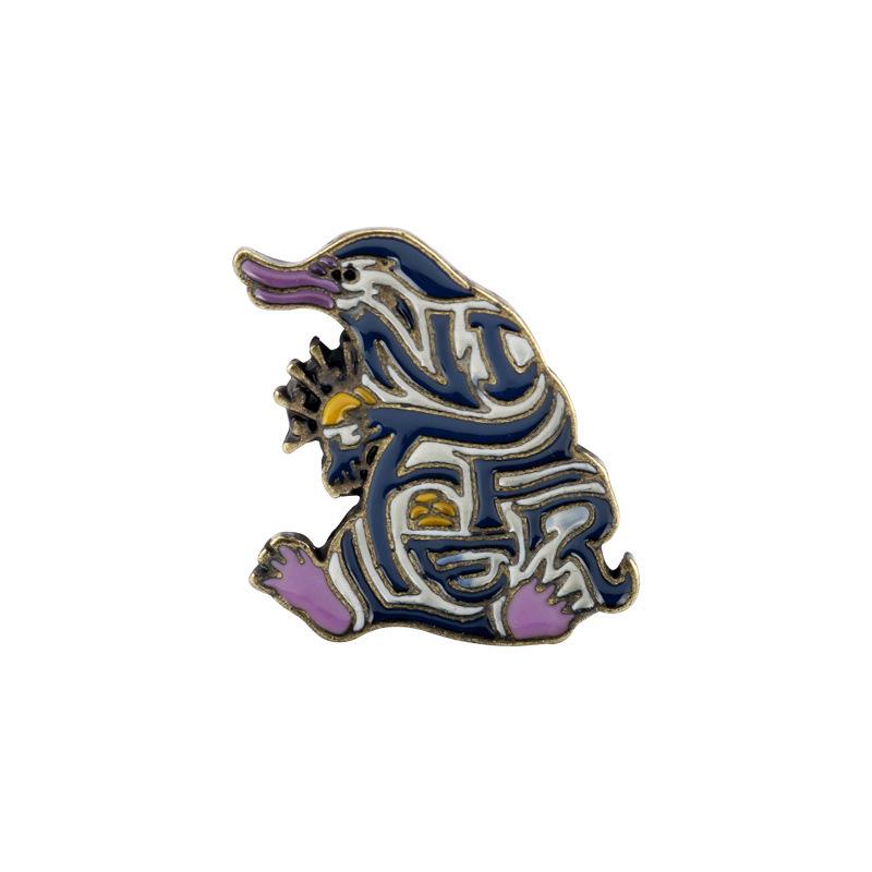 Yokai Magical Beasts Cartoon Drip Oil Alloy Lapel Pin Brooch