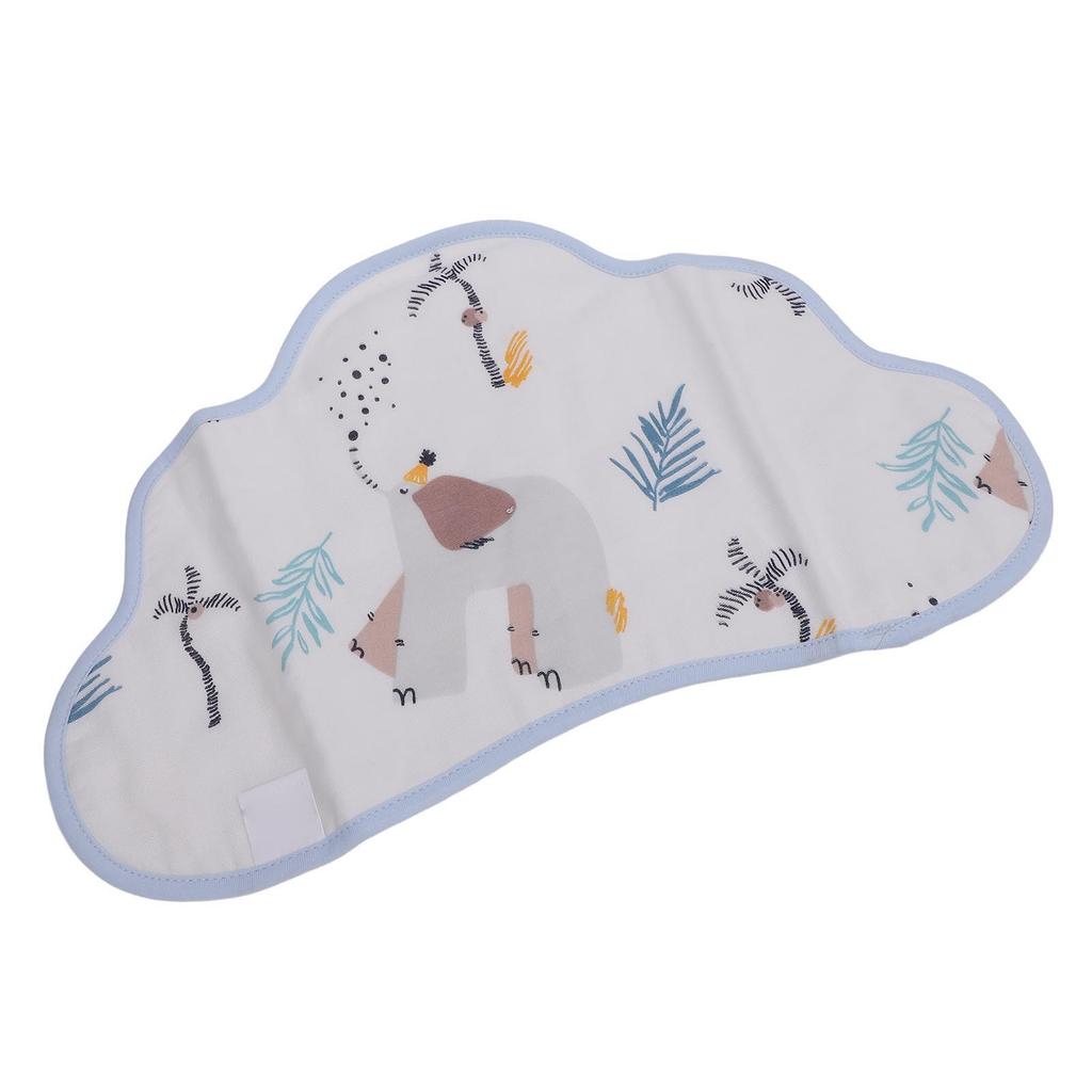 Baby Drool Bib Breathable Soft Cotton Drooling Bib Cotton Sweat Absorbent Burp Rag for Babies Type
