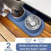 Anti-flip Dog Cat Food Water Bowls Detachable Pet Water Feeder Container  Dog Accessories