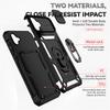 For Samsung Galaxy A04 Case Samsung Galaxy A04 A14 A24 A34 A54 5G Slide Camera Len Phone Cover Shockproof Stand PC Silicon Cover