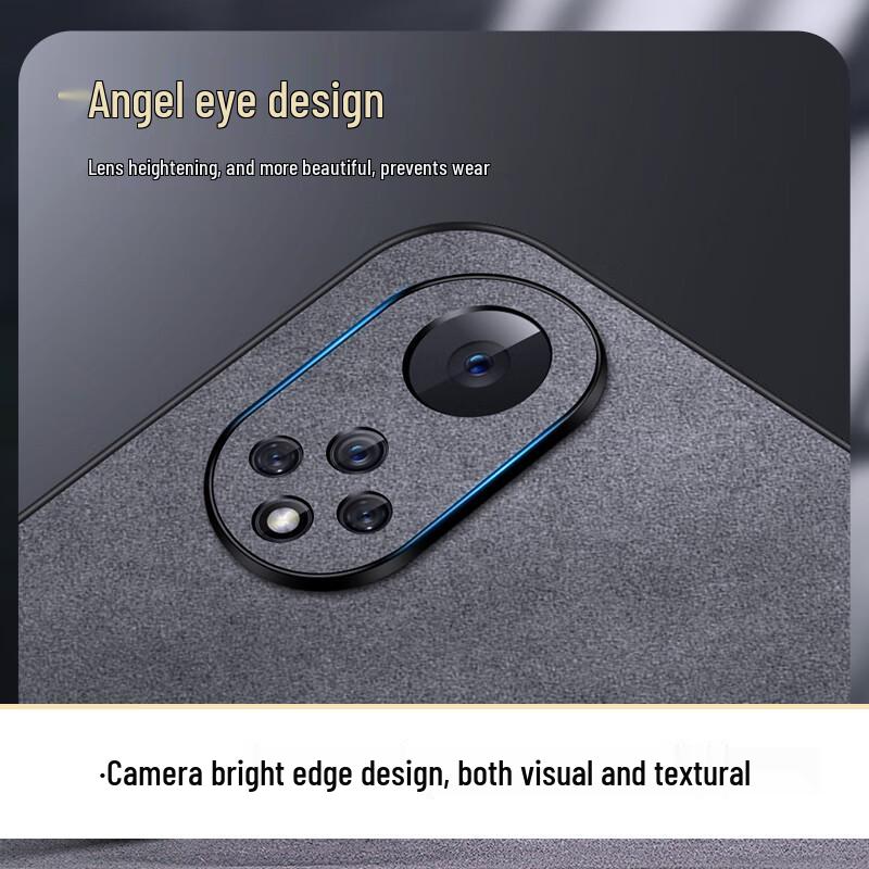 Huawei Nova 9 Series Luxury Lambskin Silicone Phone Case