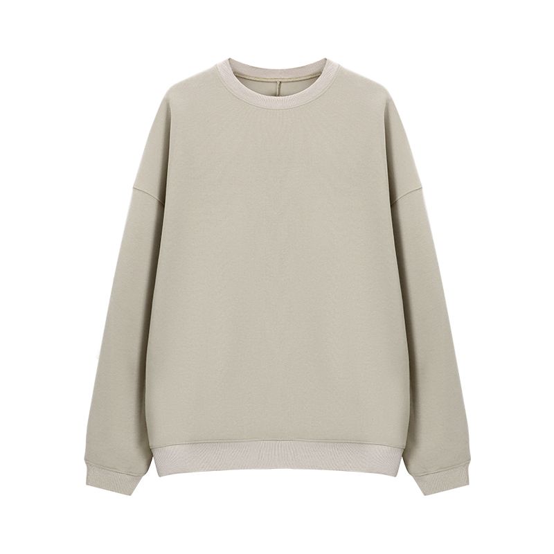 Yellow Early Autumn New Arrival Loose Casual Long Sleeve Sweatshirt